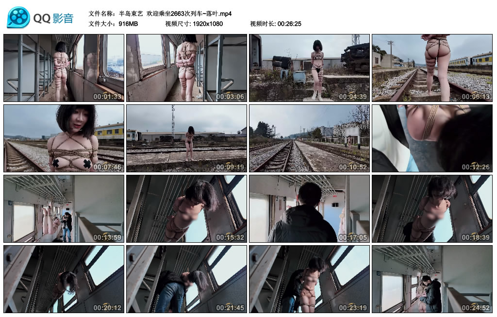 【半岛束艺】 欢迎乘坐2663次列车~落叶_绳艺库视频下载