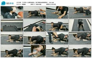 【飞天原创】女J雅思被袭击。强行禁锢在k9架跪爬器上，电击_绳艺库视频下载