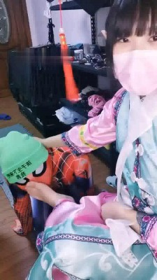 【梦沫】格格训蜘蛛侠 bf10911_绳艺库视频下载