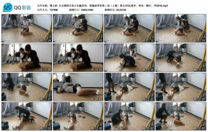 【绳之韵】女女满屏尽是大长腿系列，瑾瑜虐菲菲第二拍（上集）黑白双OL黑丝、肉丝，鞭打、TK游戏_绳艺库视频下载