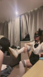 【mico兔】白棉袜运动鞋tj老师 bf6532_绳艺库视频下载