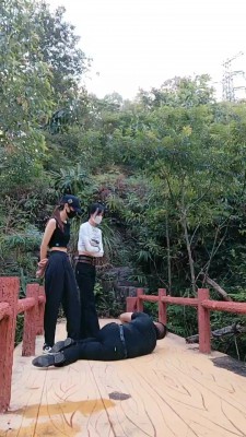 【艺术美学】双S户外艺术虐打【双视角版】 bf19610_绳艺库视频下载