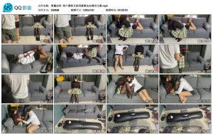 【黑魔法师】两个模特互相用猜拳决定绳艺比赛_绳艺库视频下载