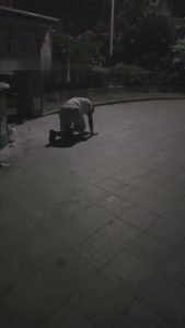 【橘子没熟】首次户外溜路人 bf14690_绳艺库视频下载