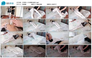 【小羽原创】小开封嘴丝袜套头_绳艺库视频下载