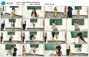 【xiao素素】素素jk裙日式单脚吊放置_绳艺库视频下载