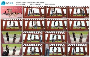 【半岛束艺】平衡木上的一对母女~海妈 海语_绳艺库视频下载