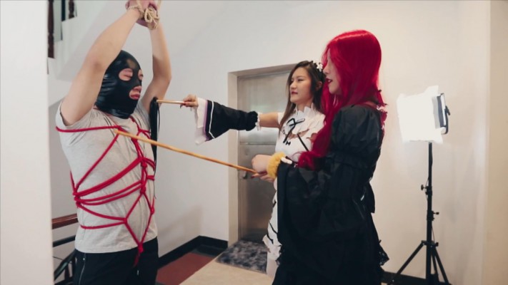 〖H.P.L栖心之栈〗—黑白双煞吊刑奴 HPL-211025_绳艺库视频下载