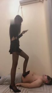 【灵猫】全体重高跟踩踏专场 bf6596_绳艺库视频下载