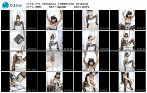 【冷与贝】冷酱黑丝高跟内衣，衣柜镣铐定时锁禁锢，挠痒+震动_绳艺库视频下载