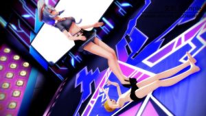 MMD 美女踩踏披萨喂食踩踏 动漫 R-190417-5_绳艺库视频下载