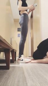 【美娜格格】瑜伽教练AJ白袜+黑丝辱狗 bf21261_绳艺库视频下载