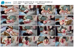 [史莱姆原创] 史莱姆原创 驷马女孩和她的守护猫~小路（合并版）直臂驷马和日式驷马放置挣扎_绳艺库视频下载