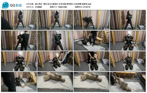 【随心绳艺】雅思 胶衣女贼调叫 多层包裹 绷带蒙头 丝袜堵嘴 装麻袋_绳艺库视频下载