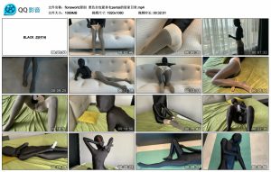 【fionaworld原创】黑色全包紧身衣zentai的居家日常_绳艺库视频下载