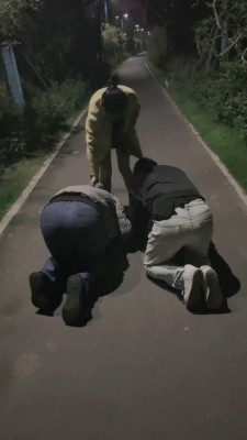 【暖暖】御姐野外溜双狗 bf20422_绳艺库视频下载