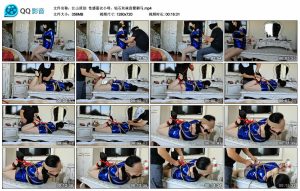 【江山原创】性感蓝衣小母，钻石丝袜直臂驷马_绳艺库视频下载