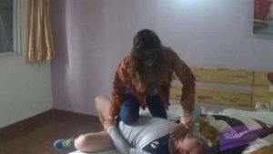 跆拳道美女人肉沙包_绳艺库视频下载