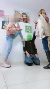 【美离子】爆改素人-19岁跆拳道女神暴连环夺命踢 bf1740_绳艺库视频下载