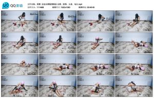 【莉雅】定拍自缚脱缚挑战 自缚、股绳、头套、电击_绳艺库视频下载