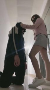 【风吟女神】学姐图书馆门外调学弟 bf11032_绳艺库视频下载