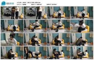 【JS原创】王丽日式 短靴 白棉袜_绳艺库视频下载