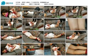 【一绳所爱】白领洛儿一个人在家玩手机，突然遭遇绑架_绳艺库视频下载