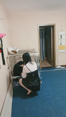 【唯雅】把人刑犬从狗笼里揪出来虐 bf5214_绳艺库视频下载