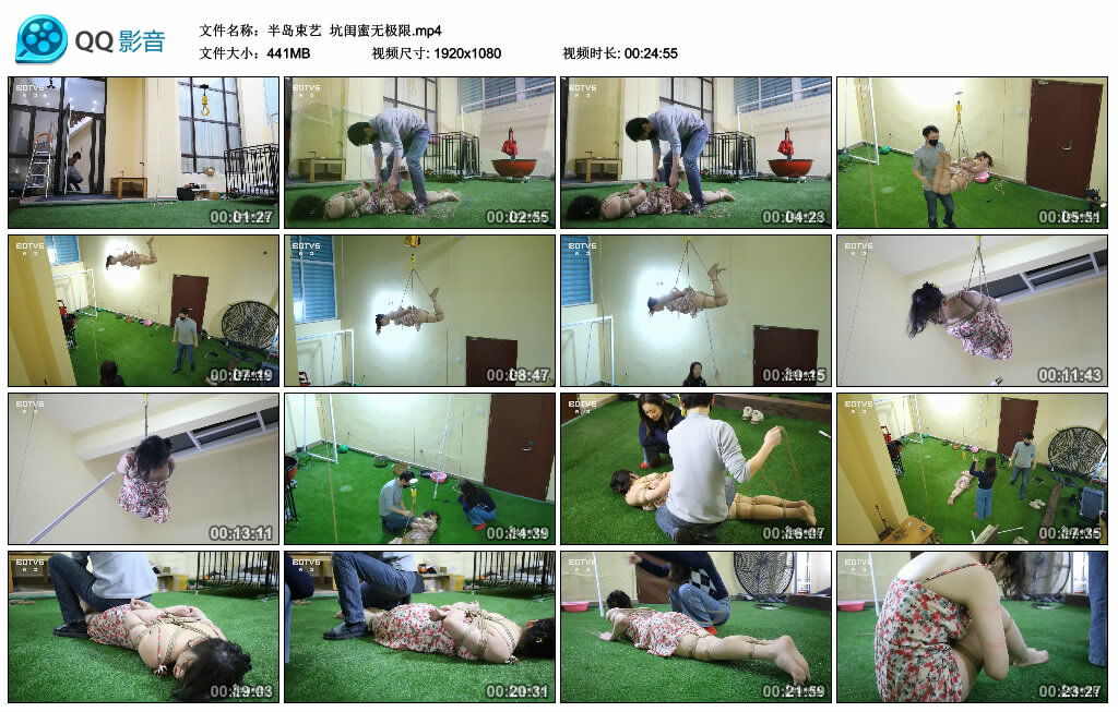 【半岛束艺】坑闺蜜无极限_绳艺库视频下载