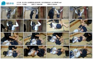 【象人原创】定拍绳模鬼鬼-说好的约绳，意外发现超级怕痒，jk大字缚+驷马_绳艺库视频下载