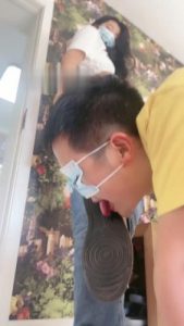 【安诺】小白鞋深喉踩踏 bf18414_绳艺库视频下载