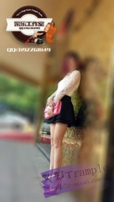 宝儿浅口露趾缝细高跟全体重踩踏_绳艺库视频下载