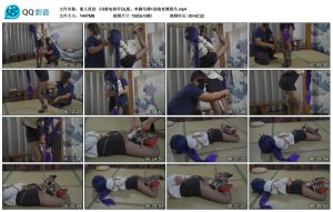 【象人原创】小0雷电将军OL版。单脚吊缚+逆海老缚悬吊_绳艺库视频下载