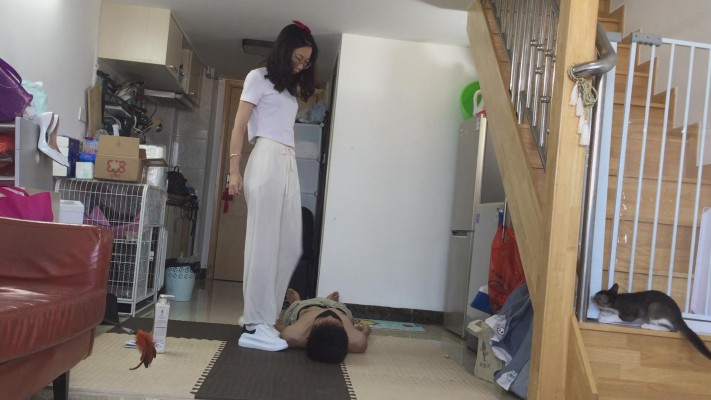 女神小白鞋多角度才脖子 YC-220119-9_绳艺库视频下载