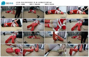 【绳之韵】黎雪另类圣诞节（第二集）红丝美腿玉足半吊驷马_绳艺库视频下载