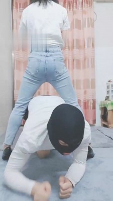 【灵竹】转胯骑马踩踏专场 bf17160_绳艺库视频下载