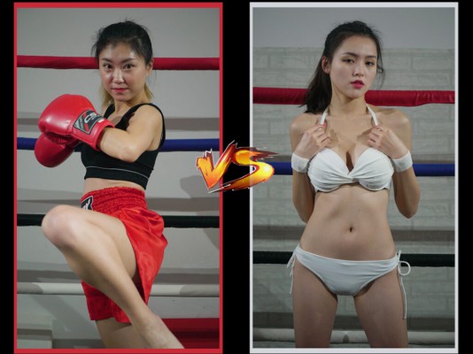 国产女女格斗 回旋踢KO BW-FB03-Juan VS Zhizhi_绳艺库视频下载