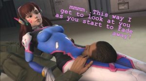 动漫游戏-D.VA 天使 黑百合-高清 踢打坐脸腿绞 O-170422-9_绳艺库视频下载