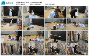 【随心绳艺】雅思欧式长裙与胶衣老虎凳_绳艺库视频下载