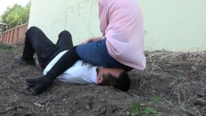 【彼岸花】户外骑马，累瘫贱狗 YC-220617-7_绳艺库视频下载