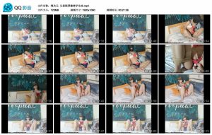 【绳次元】头套眼罩激情学生妹_绳艺库视频下载