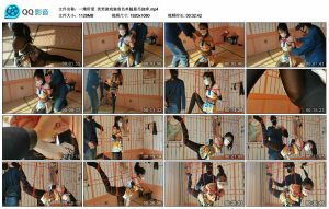 【一绳所爱】笑笑游戏装角色单腿悬吊挠痒_绳艺库视频下载