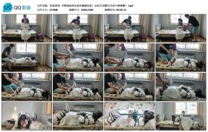 【玩奴原创】中韩混血明贞初次捆绑实录！白丝日式驷马马具口球堵嘴！_绳艺库视频下载