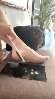 【沅芷大人】刮脚皮让贱狗吃掉 bf28265_绳艺库视频下载