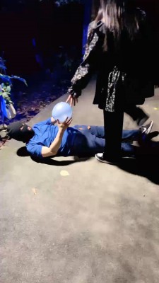 【绝美双主】双S学生主户外遛狗/闻原味鞋子 bf27876_绳艺库视频下载