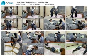 【贝特绳艺】全身紧缚捆绑模特小艺，气质极佳的美女_绳艺库视频下载