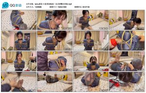 【lamu原创】小思再迎挑战！各式堵嘴全体验_绳艺库视频下载