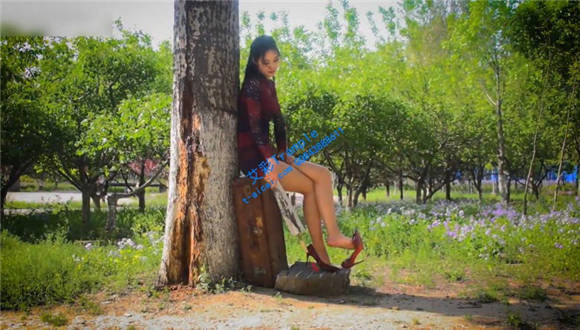 雪糕 林中倩影_绳艺库视频下载