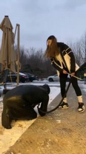 【星染】双主户外雪地艺术抽奴 bf23195_绳艺库视频下载