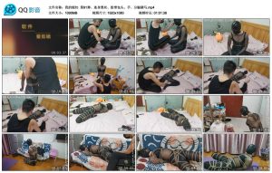 【我的媳妇】第91弹、连身黑丝、胶带包头、手、分腿驷马_绳艺库视频下载